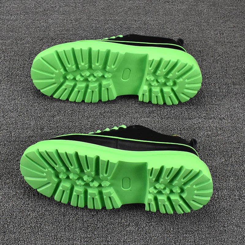 image-Board Shoes Low-top Casual High Thick Bottom Versatile