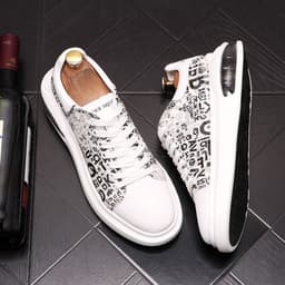 image-New Men's Casual Shoes Fashion Korean Version