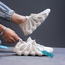 image-Breathable Casual Running Shoes Volcanic Socks Shoes For Men