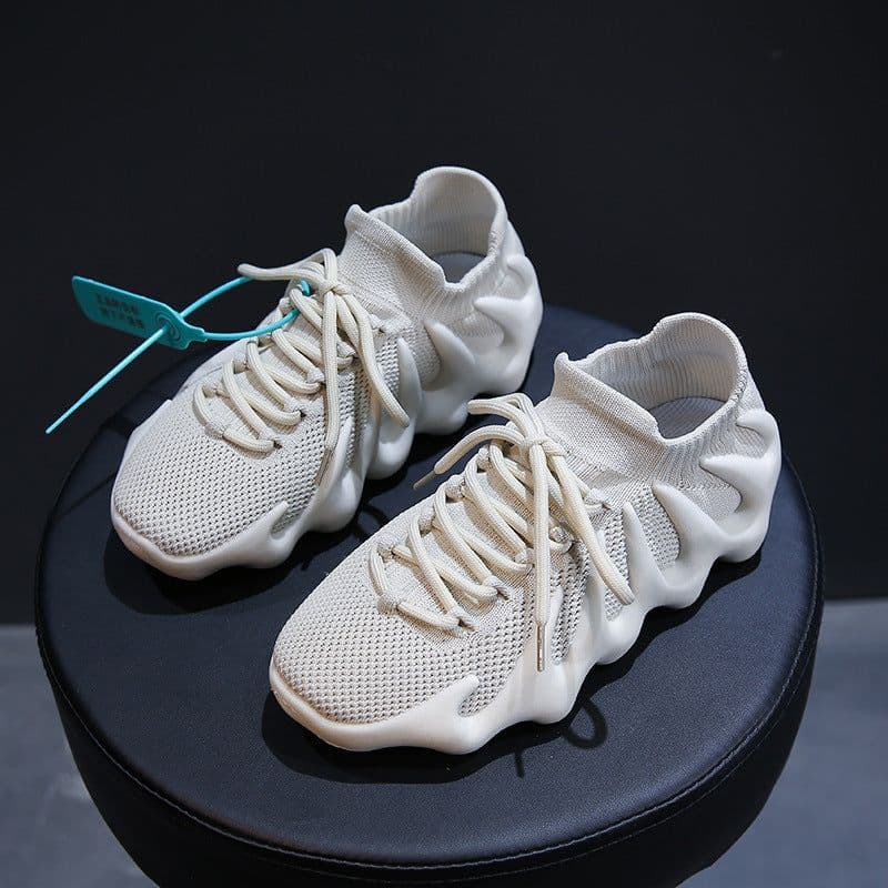 image-Breathable Casual Running Shoes Volcanic Socks Shoes For Men