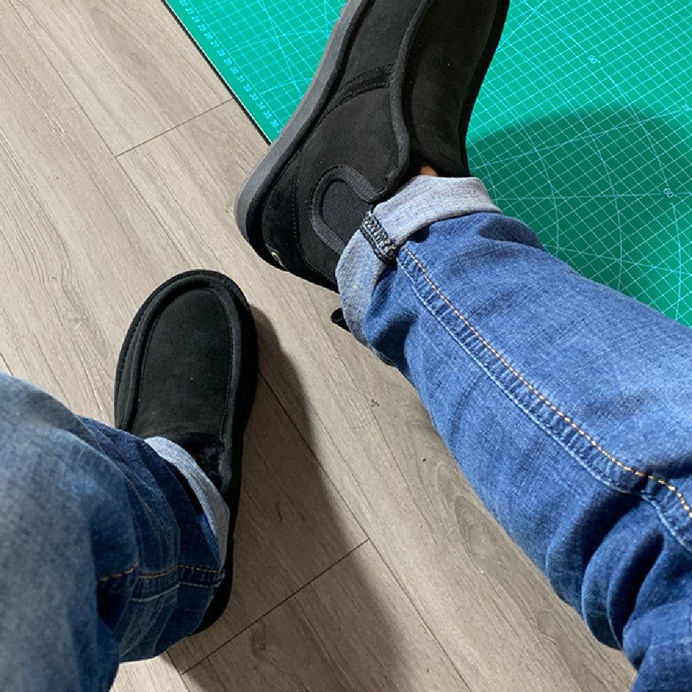 image-Thickened Warm Snow Cotton Shoes Are Antiskid