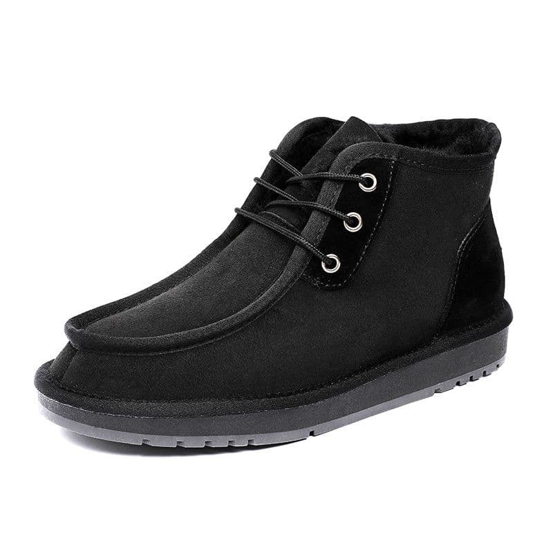 image-Thickened Warm Snow Cotton Shoes Are Antiskid