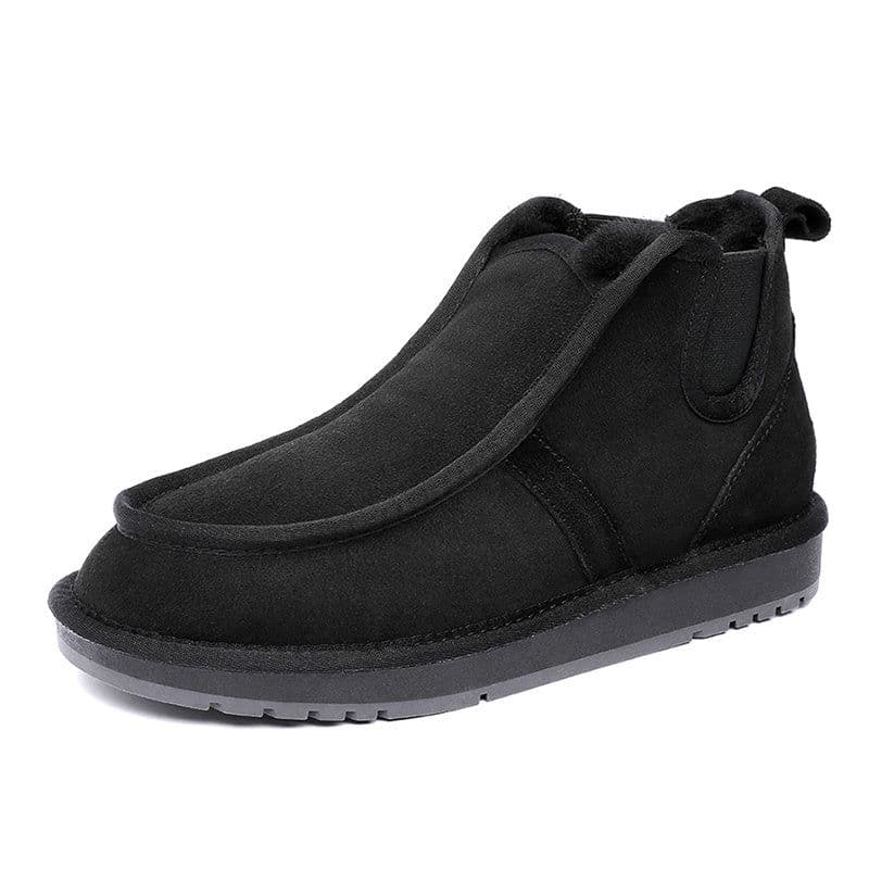 image-Thickened Warm Snow Cotton Shoes Are Antiskid