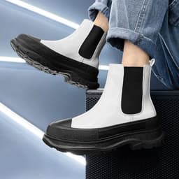 image-Fashion Personality High Top Shoes Thick Soles