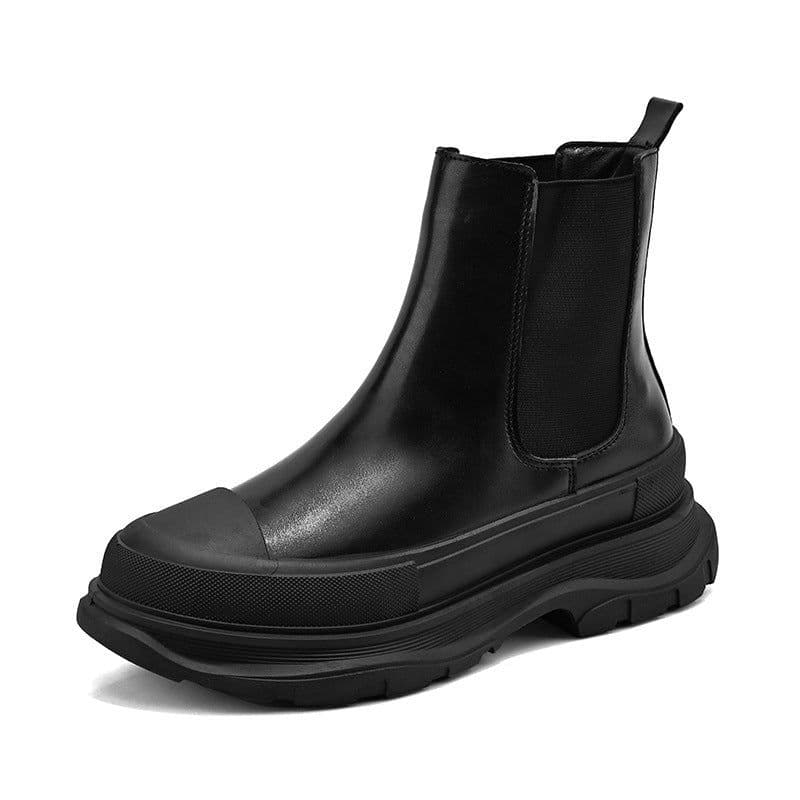 image-Fashion Personality High Top Shoes Thick Soles