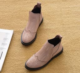 image-New European And American Winter Flat Heel Short Boots