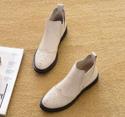 image-New European And American Winter Flat Heel Short Boots