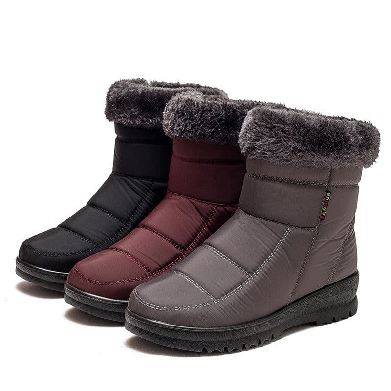 image-Boots Light Anti-skid Cotton Shoes Women