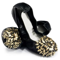 image-Leather Round Head Tassel Mother Shoes