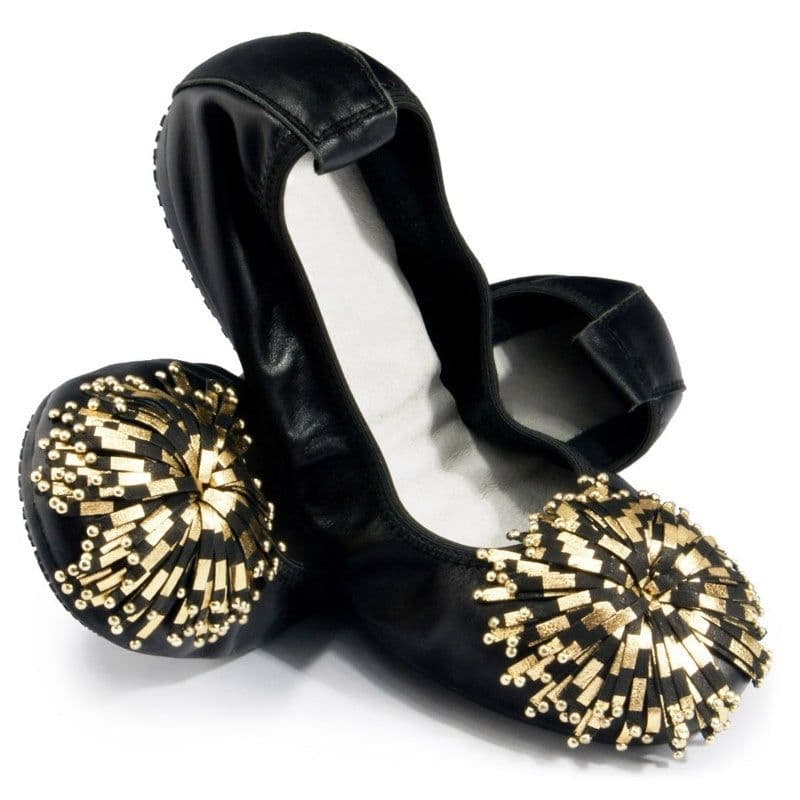 image-Leather Round Head Tassel Mother Shoes