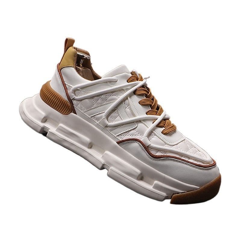 image-New Men's Daily Casual Warm Plush Color Blocking Shoes