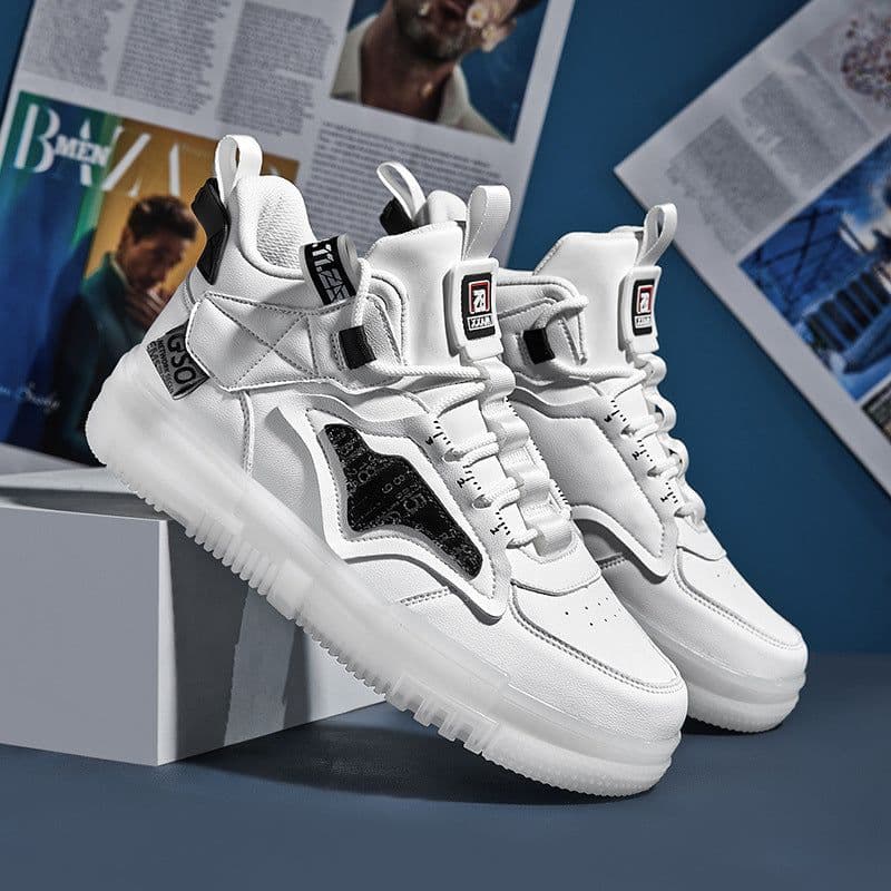 image-Autumn Men's Loafers High Tops Breathable