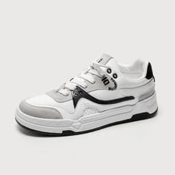 image-Personalized Lace-up Canvas Shoes Niche Sports Platform Shoes