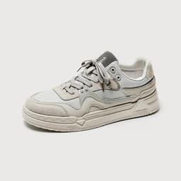 image-Personalized Lace-up Canvas Shoes Niche Sports Platform Shoes