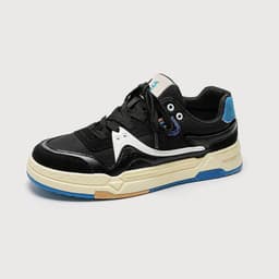 image-Personalized Lace-up Canvas Shoes Niche Sports Platform Shoes