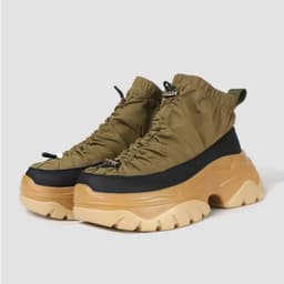 image-Fishbone Thick Sole Pleated To Increase Daddy's Shoes