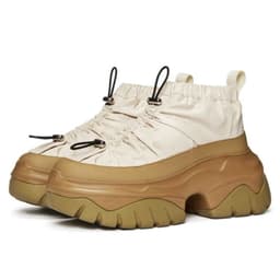 image-Fishbone Thick Sole Pleated To Increase Daddy's Shoes