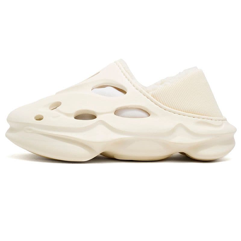 image-Thick Soled Plush Warm Cotton Shoes