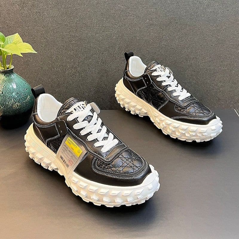 image-Netflix Super Hot Men's White Casual Trendy Versatile Board Shoes