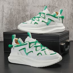 image-Men's Sports Casual Small White Shoes