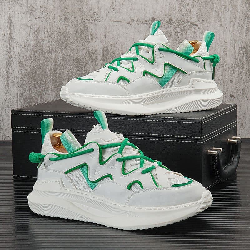 image-Men's Sports Casual Small White Shoes