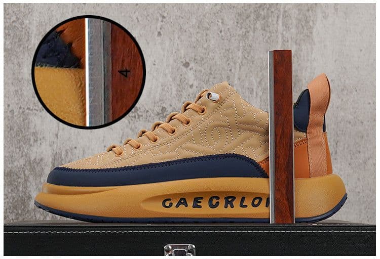 image-Men's Low Top Casual Trendy All Match Shoes