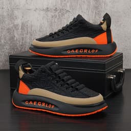 image-Men's Low Top Casual Trendy All Match Shoes