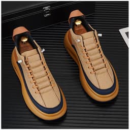 image-Men's Low Top Casual Trendy All Match Shoes