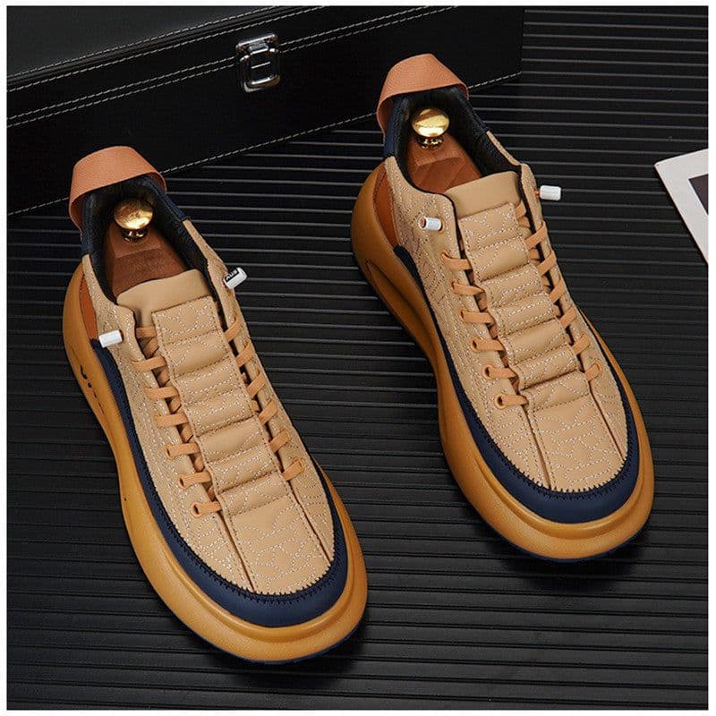 image-Men's Low Top Casual Trendy All Match Shoes
