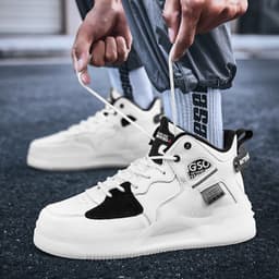 image-Men's Shoes Trendy Students National Tide Wind Board Shoes