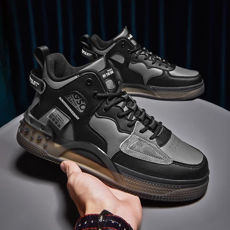 image-Men's Shoes Trendy Students National Tide Wind Board Shoes
