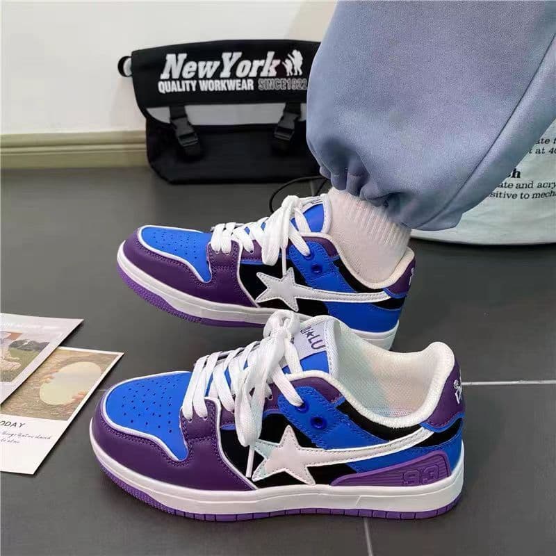 image-Women's College Trend Breathable Single Shoes