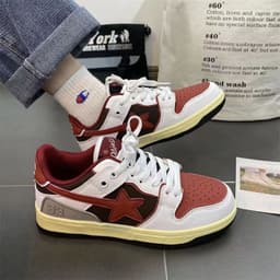 image-Women's College Trend Breathable Single Shoes