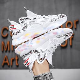image-Men's Breathable Fashion Korean Casual Shoes