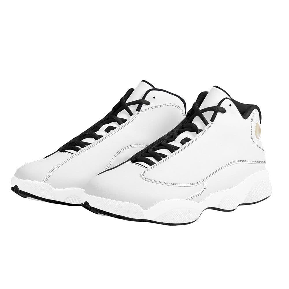 image-Men's Cat Eye Basketball Shoes Sports Shoes Pattern Making High Top Sneakers