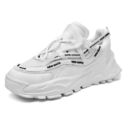 image-New Super Hot Net Red Dad Shoes All-match Thick Bottom Men's Hight Increasing Shoes