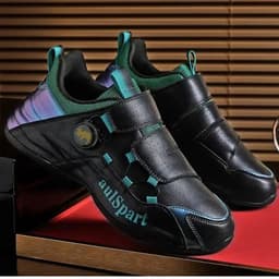 image-Men's Soft Leather Casual Sports Shoes