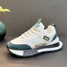 image-Men's New Korean Fashion Sneakers