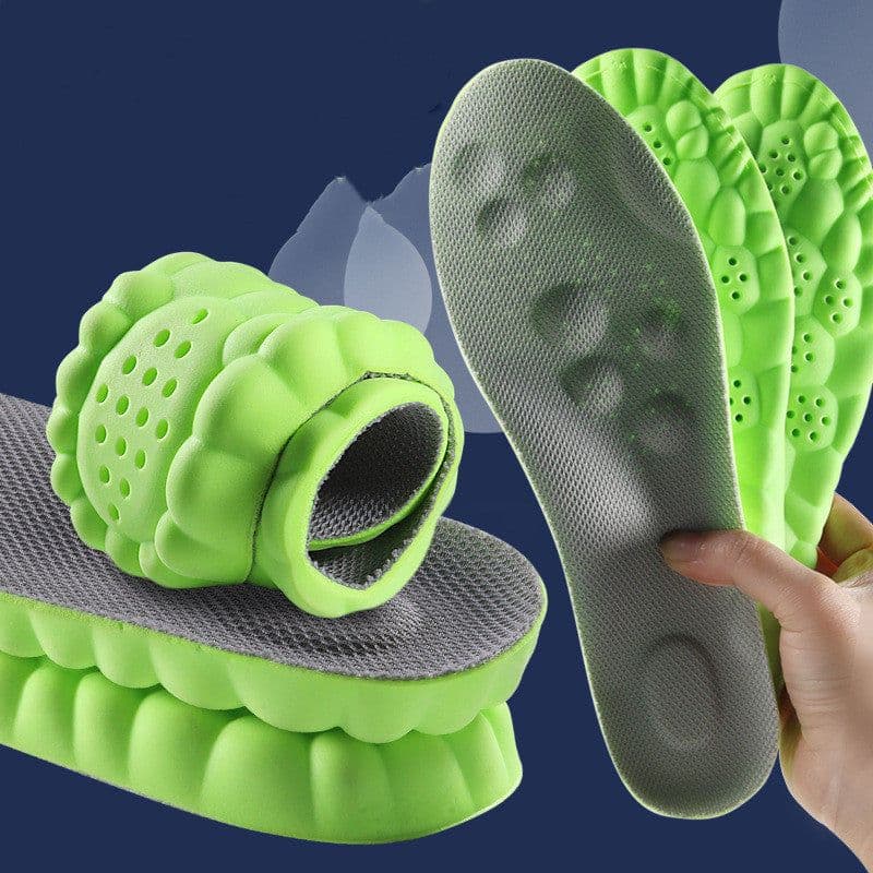 image-4D Cushioning Insole Soft Long Standing No Fatigue Pain Prevention Thickening