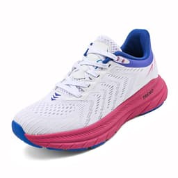 image-Cushioned Rebound Grip Breathable Lightweight Elastic Mesh Soft Soled Running Shoes