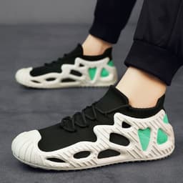 image-Fashion Men's Breathable Flying Socks Shoes