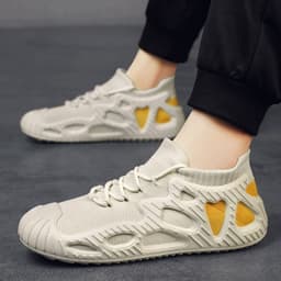 image-Fashion Men's Breathable Flying Socks Shoes
