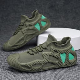 image-Fashion Men's Breathable Flying Socks Shoes