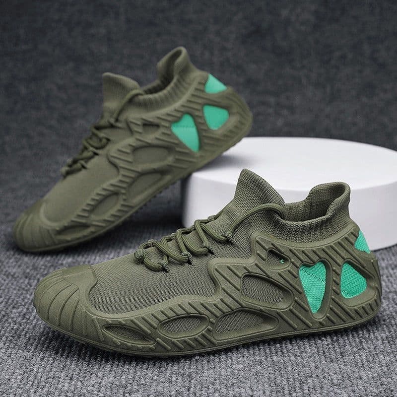 image-Fashion Men's Breathable Flying Socks Shoes