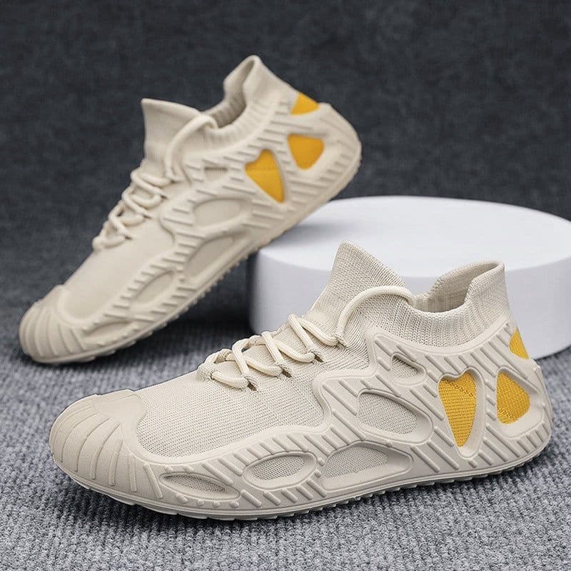 image-Fashion Men's Breathable Flying Socks Shoes