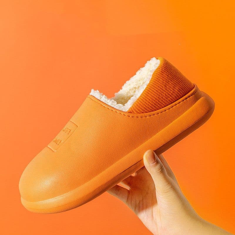 image-Women's Thick Anti-skid Warm Plush Slippers