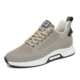 image-Summer Low-top Lace-up Breathable Leisure Sports Flying Woven Shoes