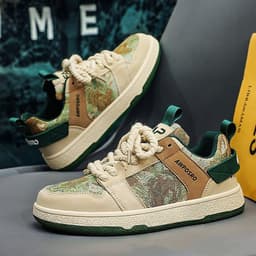 image-Secret Forest Oil Painting Version Trend Everything Sports Casual Board Shoes
