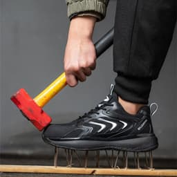 image-Portable Labor Protection Shoes To Prevent Smashing And Piercing
