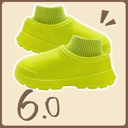 image-Women's Fashionable Waterproof Cotton Slippers